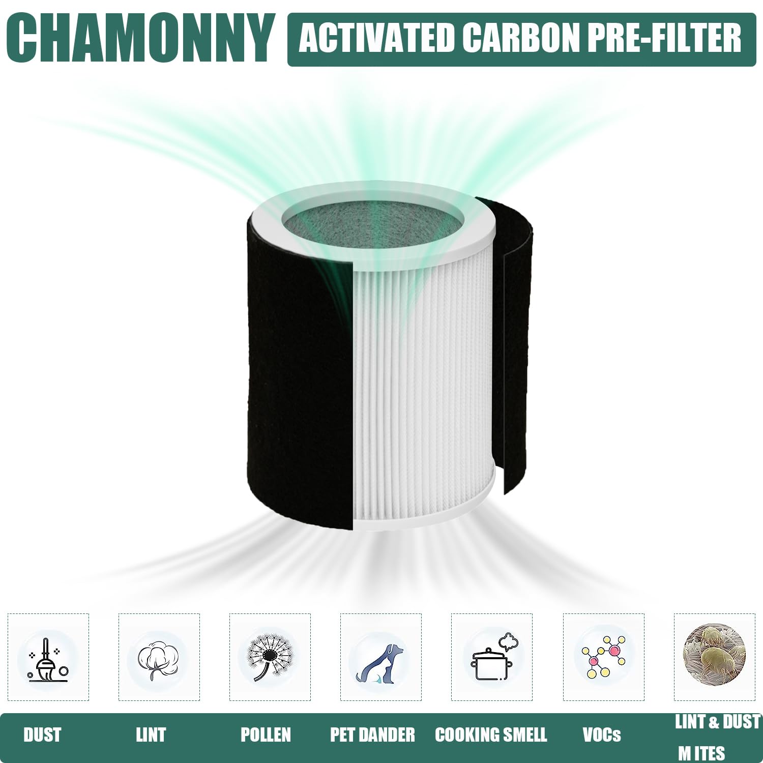 CHAMONNY H-HF400-VP easy installation for quick replacement
