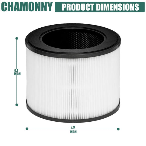 CHAMONNY MA-22 true HEPA layer close-up for particle capture.