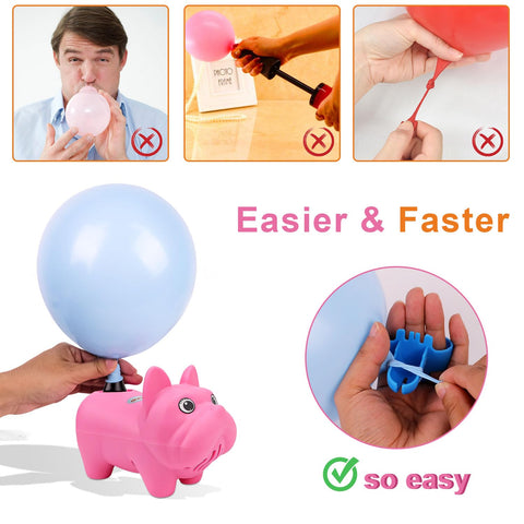 Chamvis balloon arch adjustable size lets you tailor height and width.