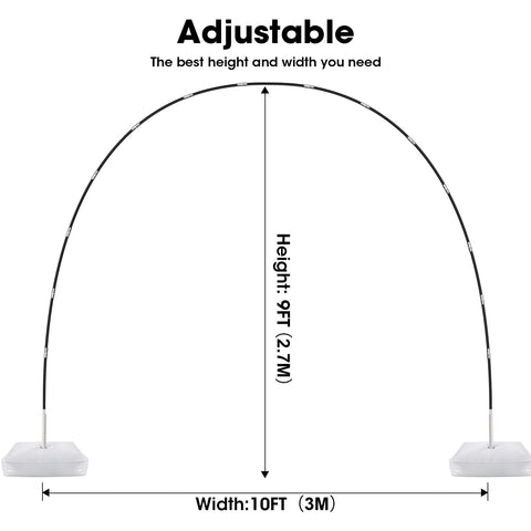 Chamvis balloon arch pump rose red enables quick, safe inflation of balloons.