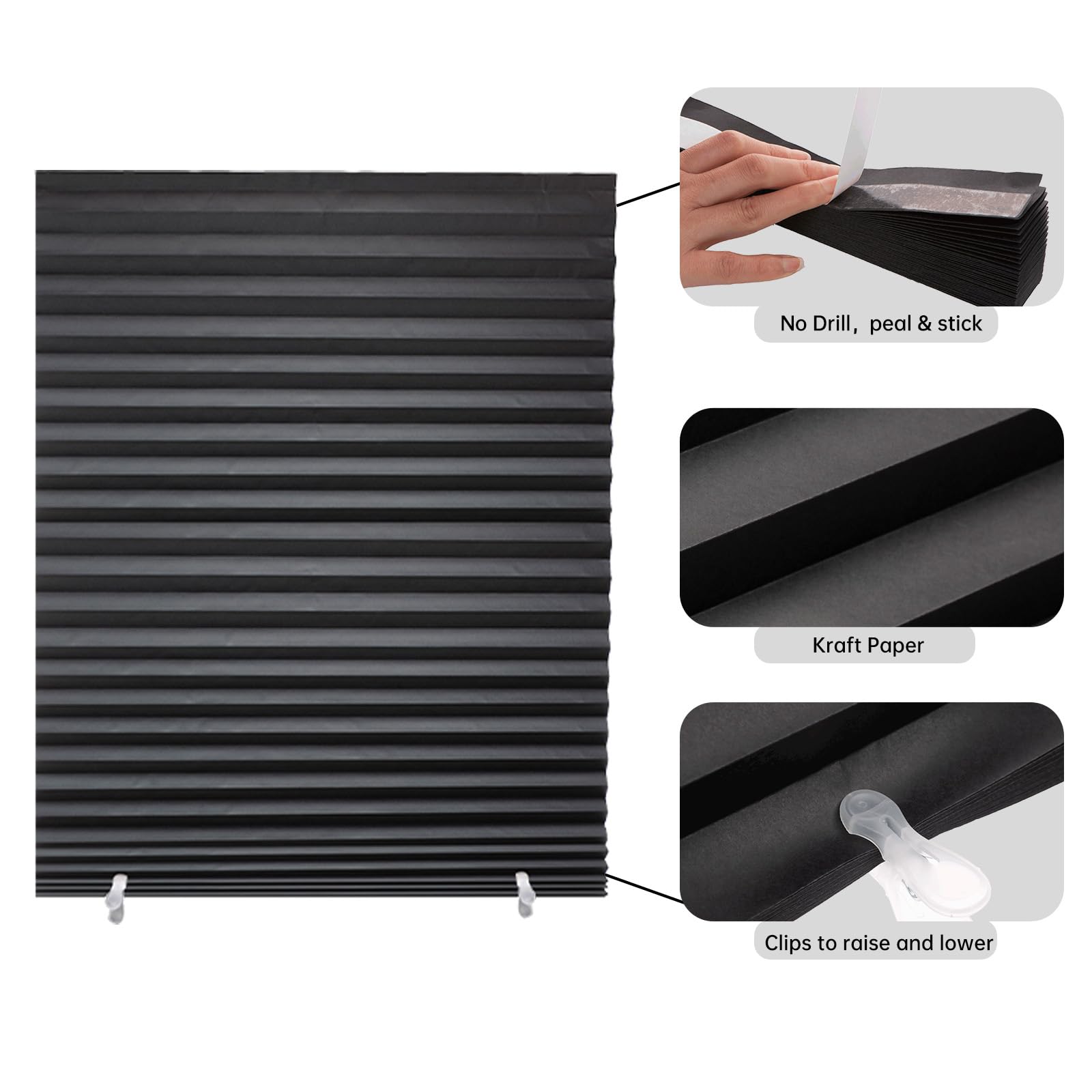 Changshade adhesive removal tip image shows residue-free removal with heat.