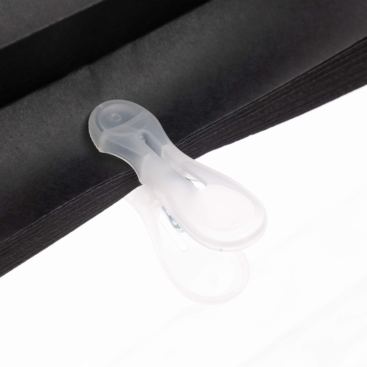 Changshade black shade offers room darkening and privacy.