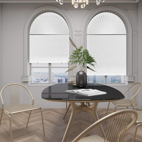 Changshade color options white, brown, and black for versatile light control.