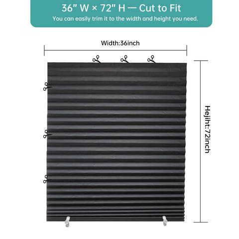 Changshade cut-to-size shades ready to fit any window.