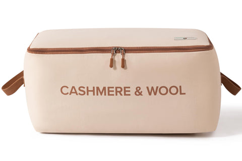 Chaos Cleared breathable storage bag open protecting cashmere and wool apparel