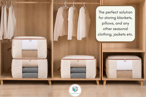 Chaos Cleared breathable cotton canvas protects items while allowing airflow.