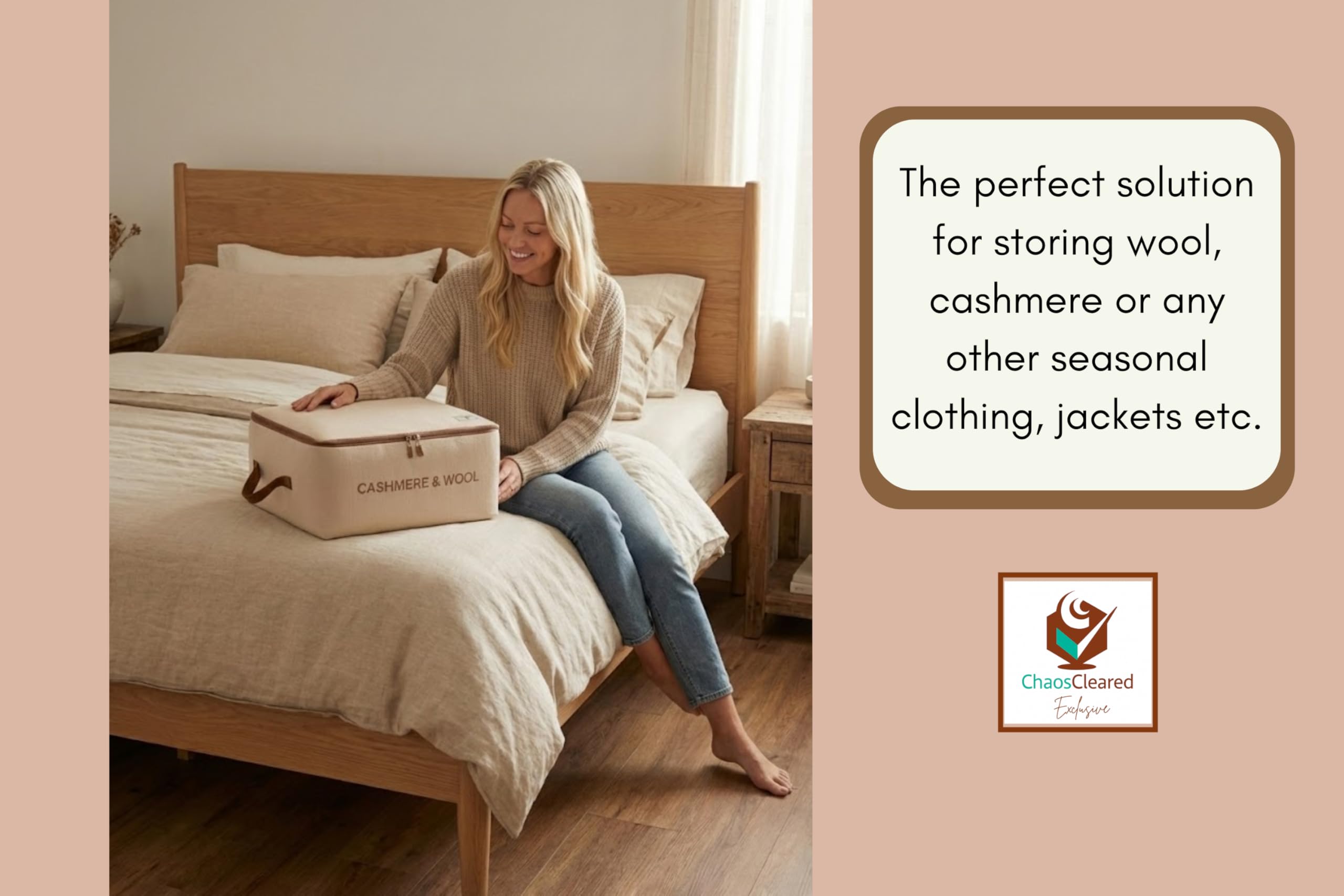 Chaos Cleared delicate fabrics breathe with breathable design preserving freshness