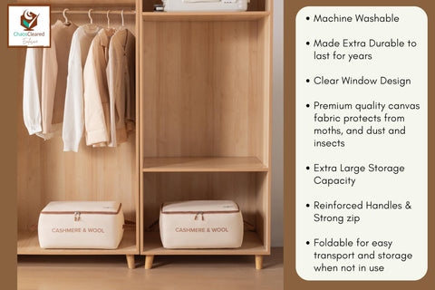 Chaos Cleared travel pack ready bag designed for delicate garments on trips