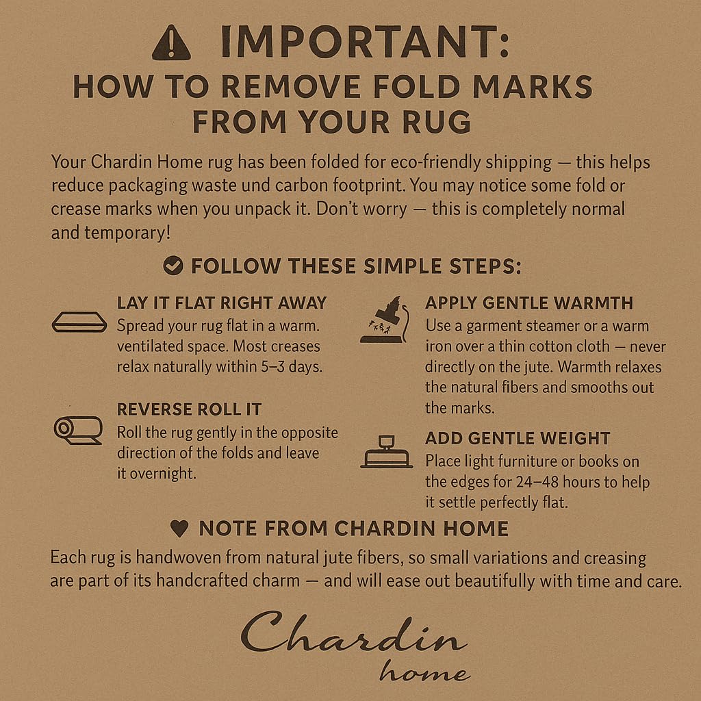 Chardin Home medium pile balances cushion and easy cleaning