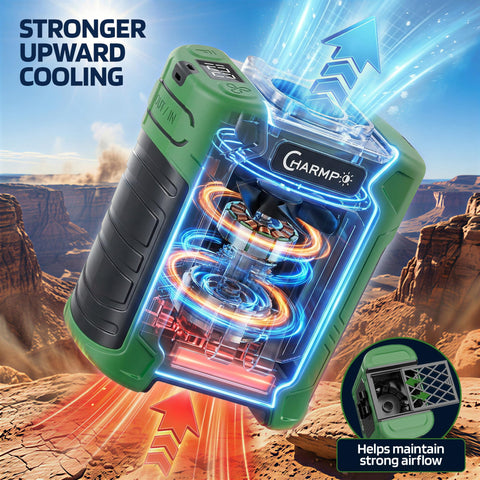 CHARMP 10000mAh battery: doubles as a phone charger