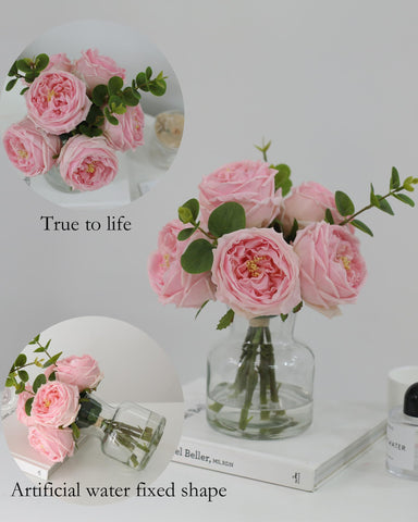 CHASMILE pink roses arrangement suitable for weddings and holidays
