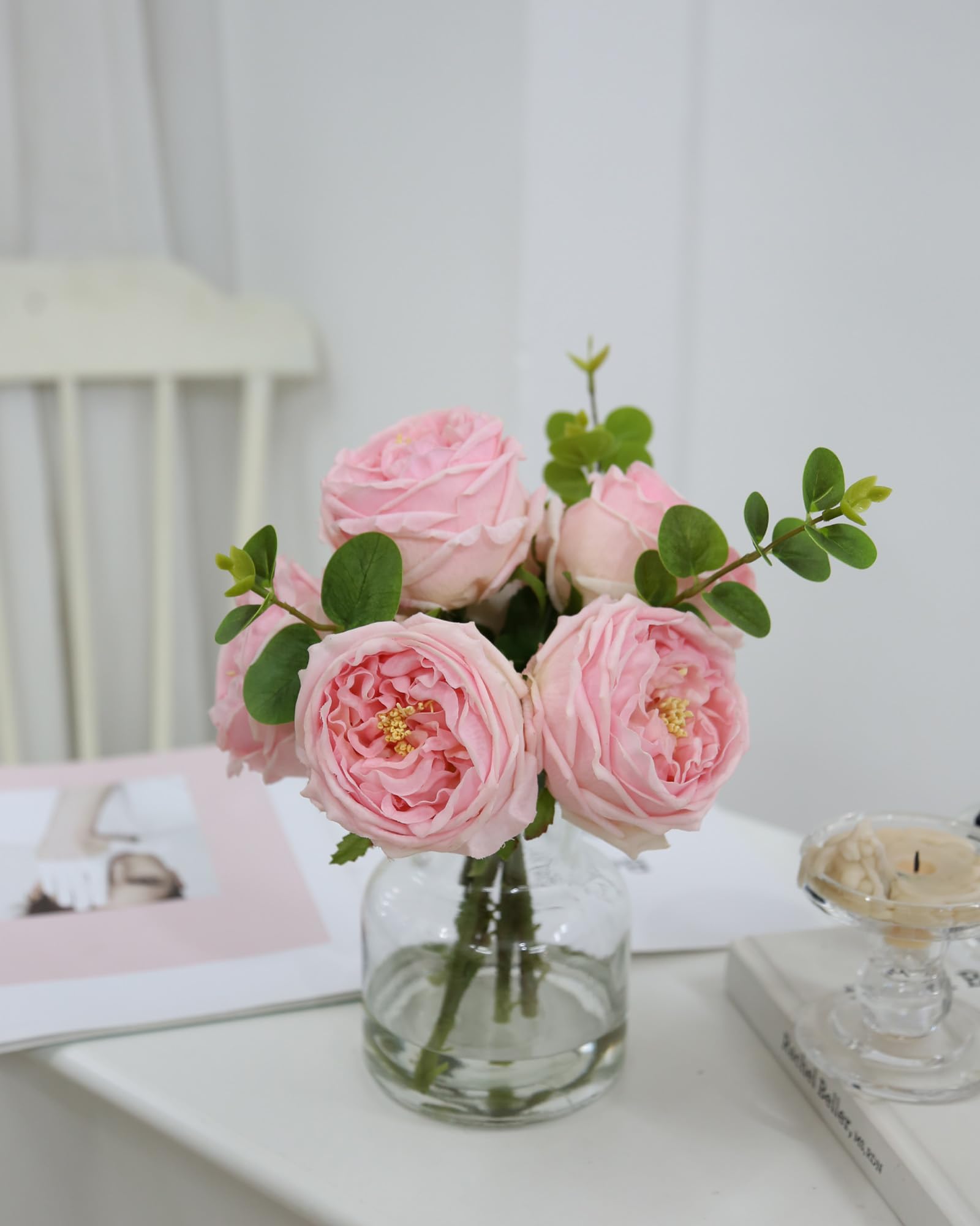 CHASMILE artificial flowers perfect for dining room centerpiece decor