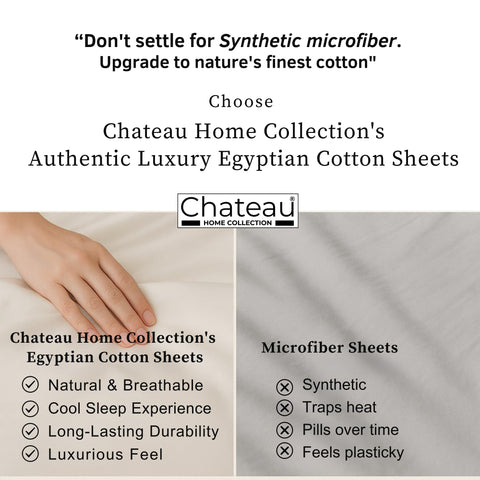 CHATEAU HOME COLLECTION white sheets brighten any bedroom and coordinate with decor.
