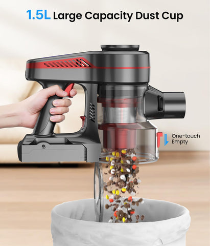 CHEBIO lightweight design for easy handling and extended cleaning sessions.