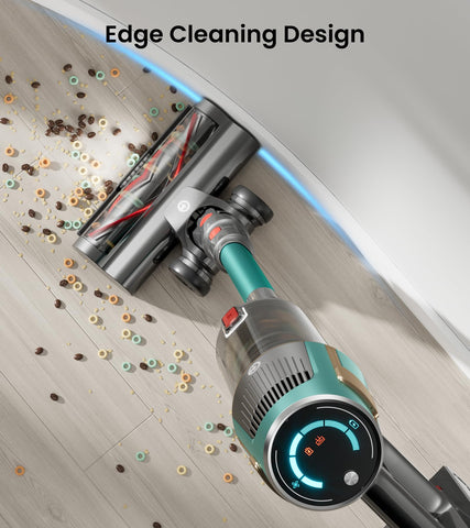 CHEBIO removable battery enables easy charging for longer cleaning sessions.
