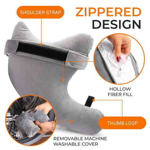 Cheer Collection rotator cuff pillow ideal for travel with steady comfort.