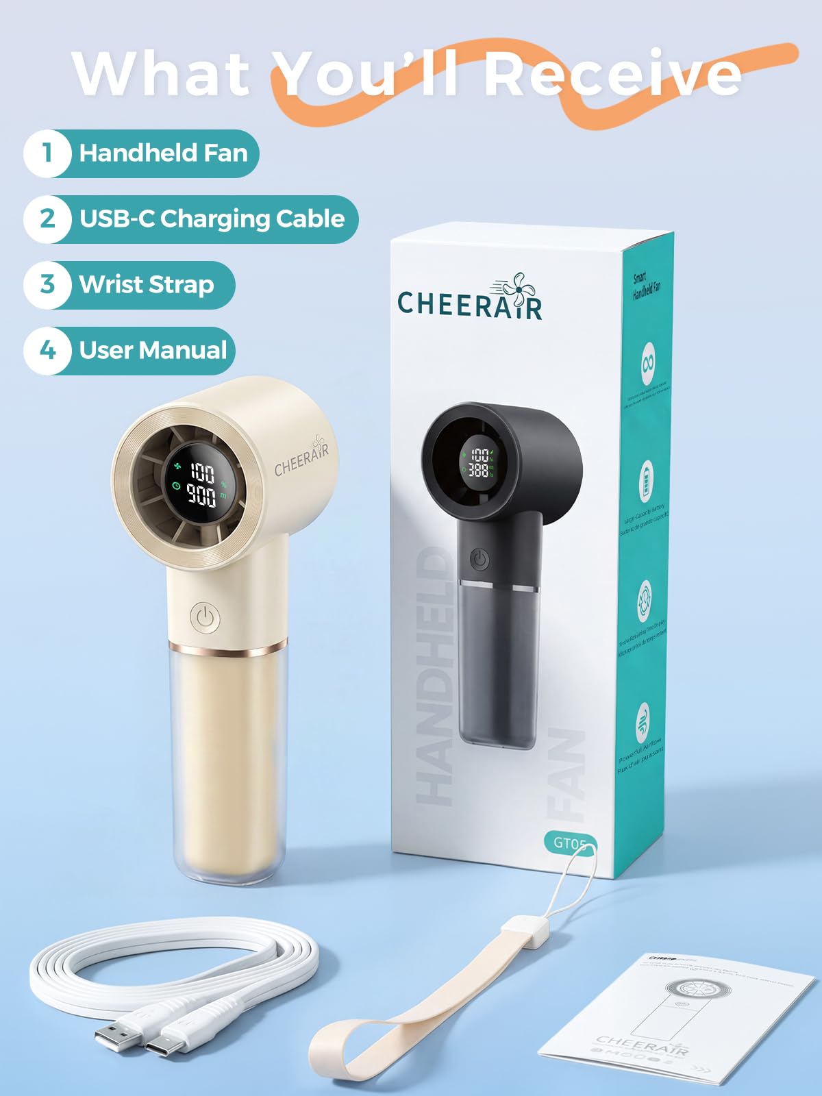 Cheerair gift-ready packaging for summer essentials