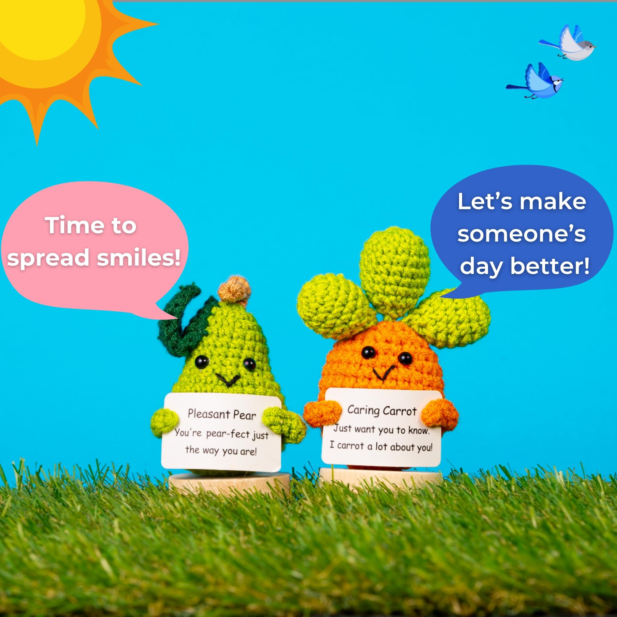 Cheerspace Cheerpal Veggies Loving Lemon enhances home or work spaces