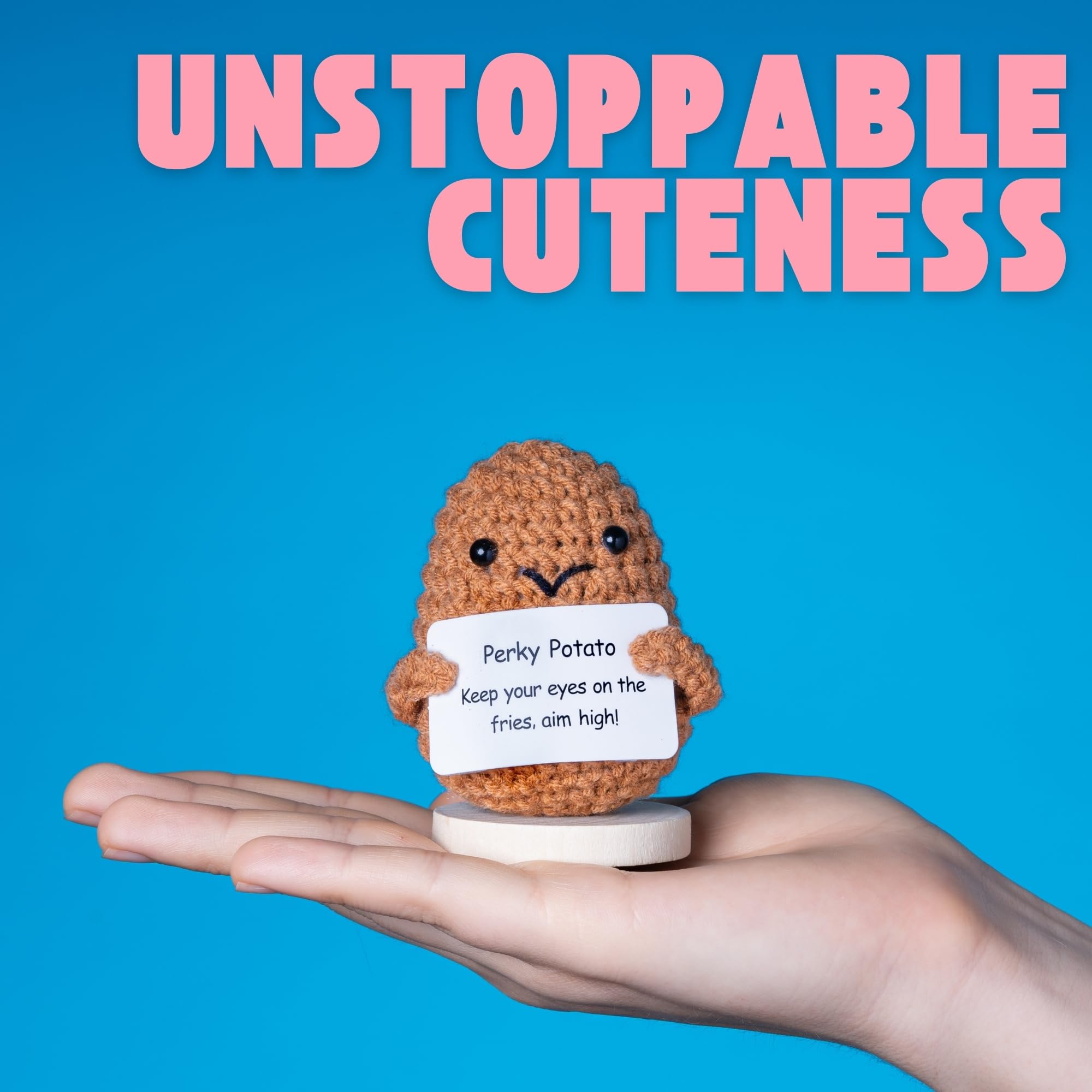 Cheerspace Cheerpal Veggies Optimistic Onion pocket-sized encouragement for gifts