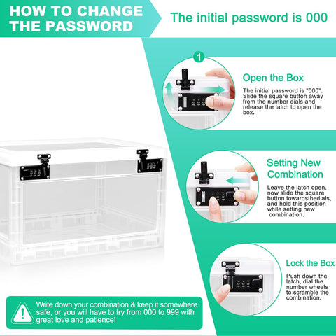 chefeggukk lock box positioned in kitchen or office for safe storage