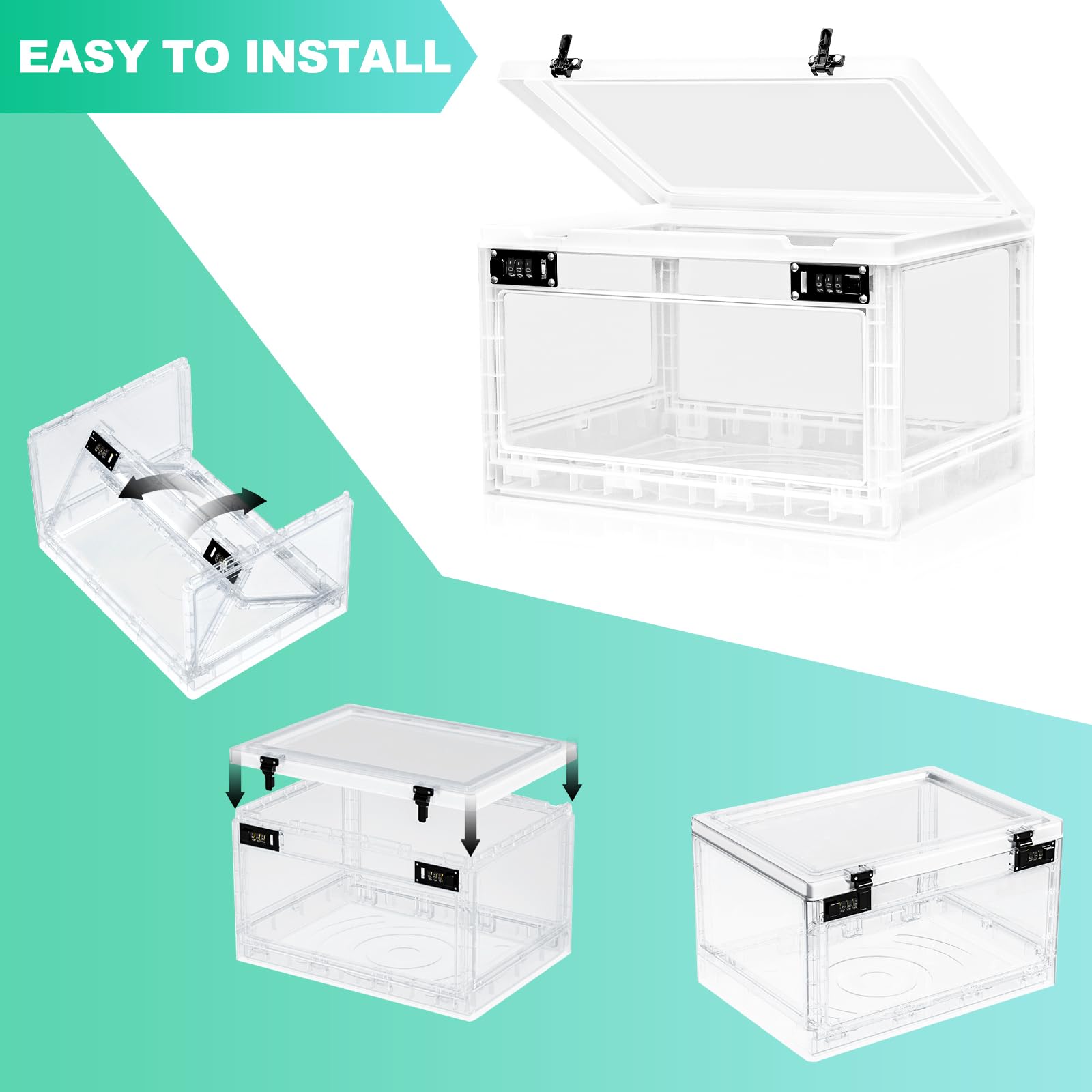 chefeggukk versatile storage box ideal for medicine and daily essentials