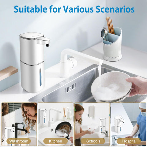 Cheftick wall mount option saves counter space with a transparent reservoir.