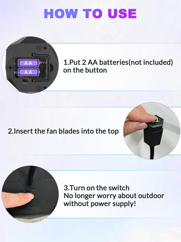 Chemotex Fly Fan soft-stop blades ensure safe operation.