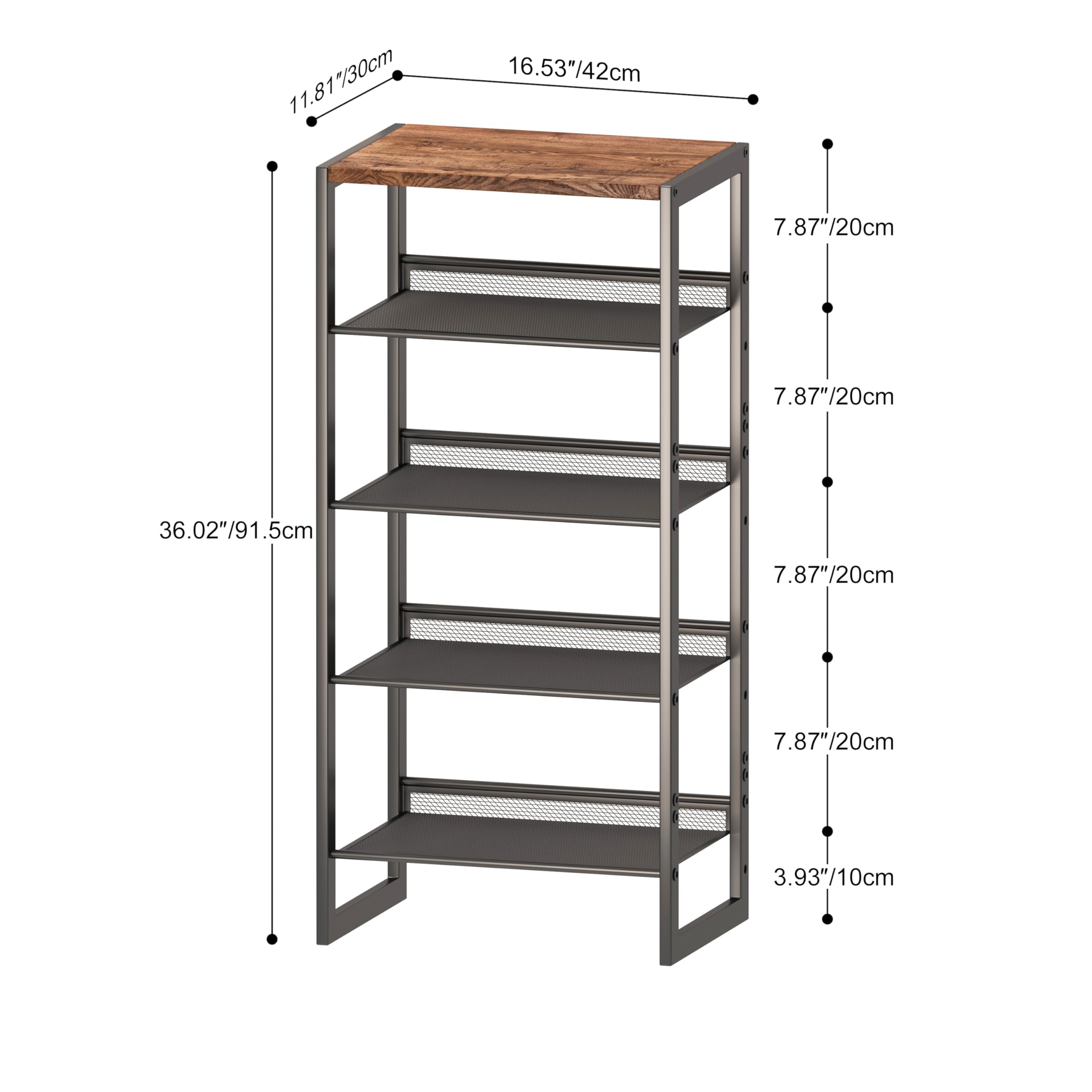 The CHEMPFR-narrow-5-tier-shoe-rack-dorm-storage shows vertical shelving for small dorms.