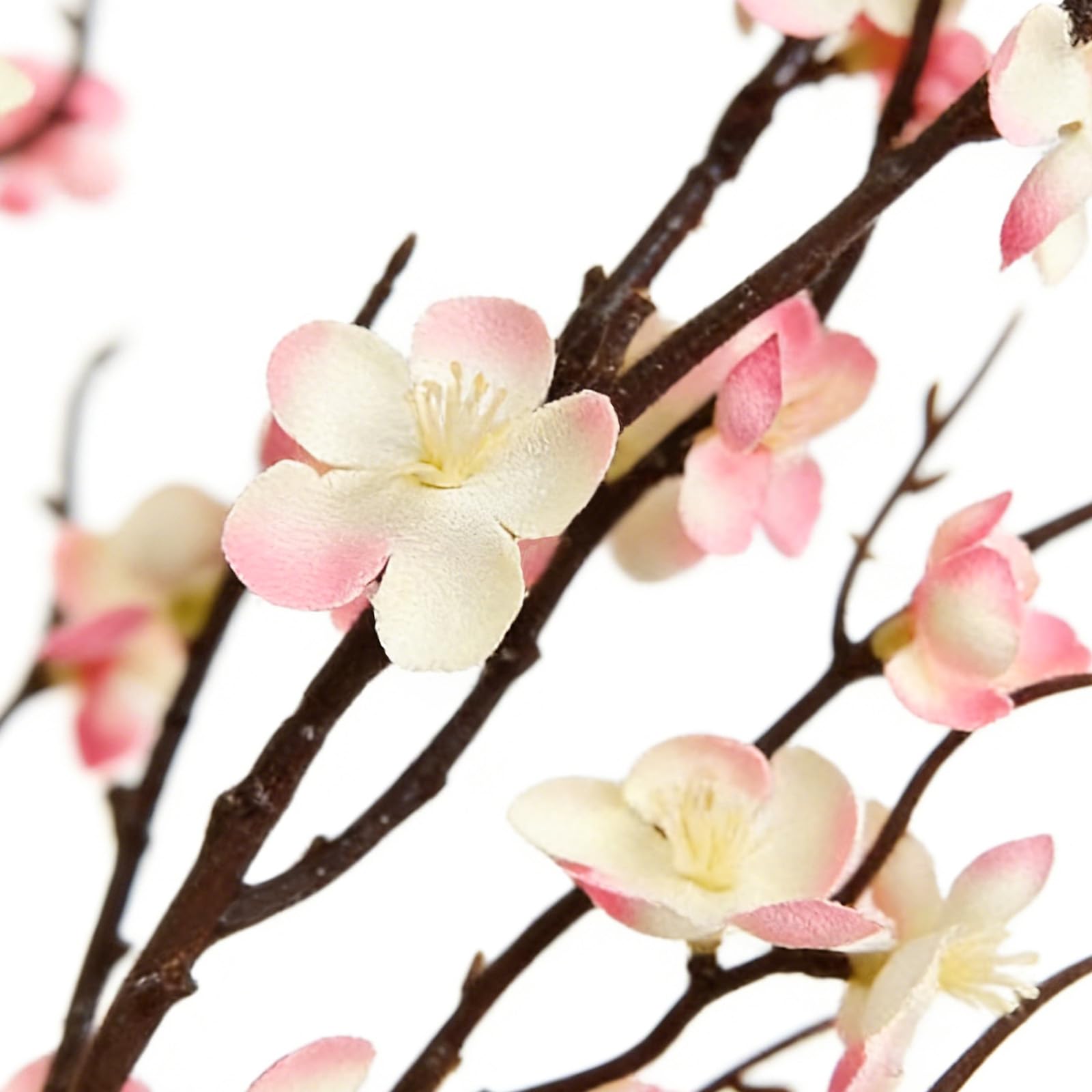 Cherica artificial cherry blossom branch with silk petals for long lasting styling