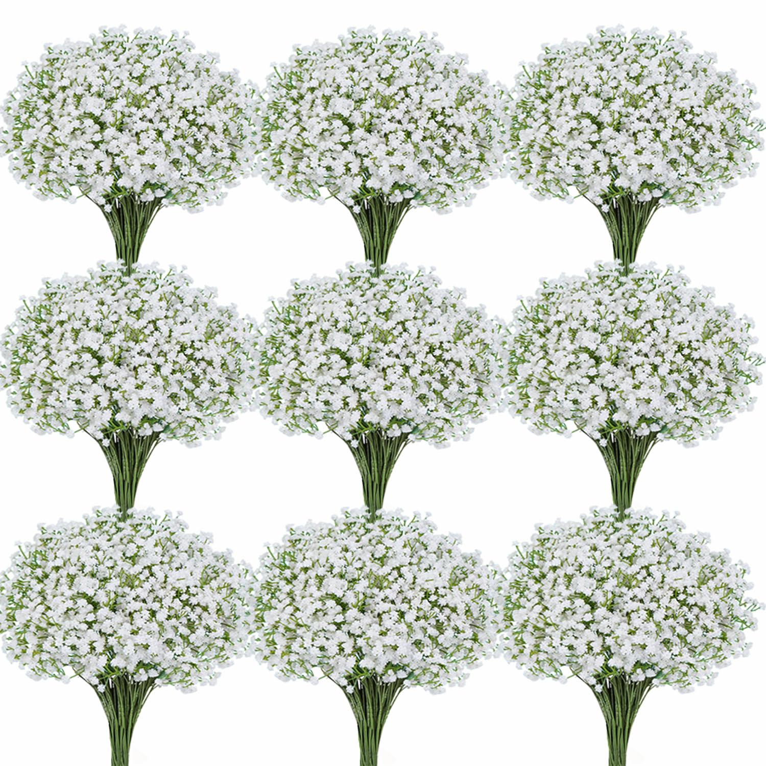 Cherica Baby Breath artificial flowers pack for elegant decor and DIY projects