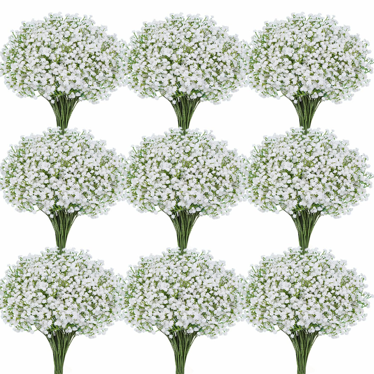 Cherica Baby Breath artificial flowers pack for elegant decor and DIY projects