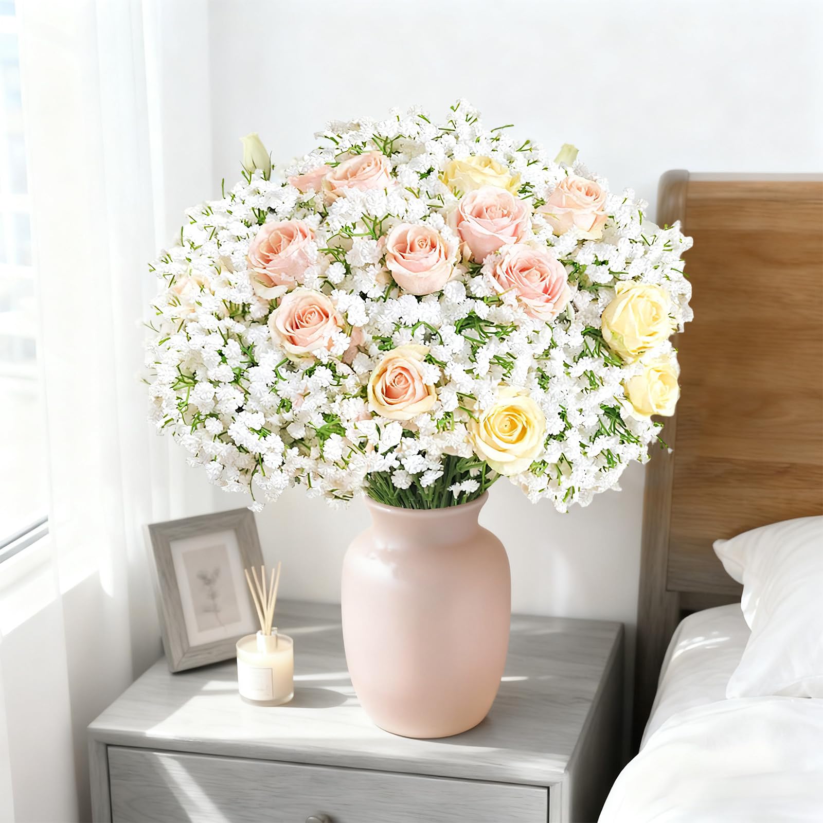 Cherica Baby's Breath wedding decor ideal for romantic tabletops