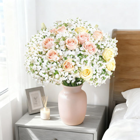 Cherica Baby's Breath wedding decor ideal for romantic tabletops