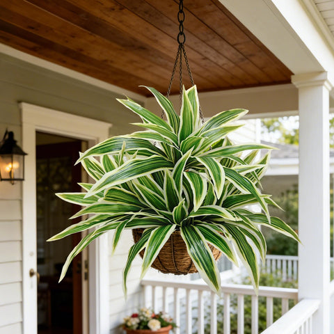 Cherica fake ferns 35-inch width creates a striking focal point