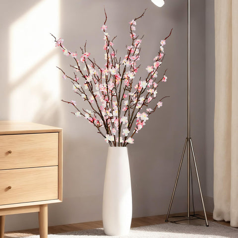 Cherica home office cherry blossom branch for chic maintenance free decor