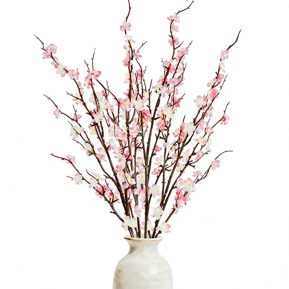 Cherica pink cherry blossom branch, 39 inches, ideal for elegant home decor