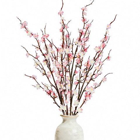 Cherica pink cherry blossom branch, 39 inches, ideal for elegant home decor