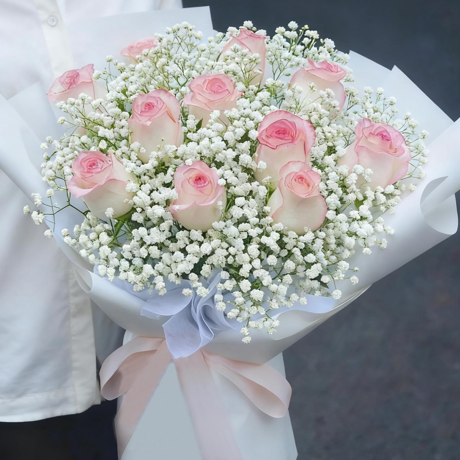 Cherica soft-texture baby's breath blooms feel lifelike