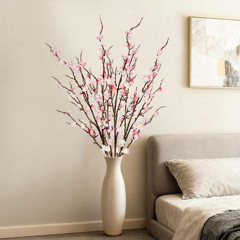 Cherica wedding cherry blossom branch for romantic backdrop and decor