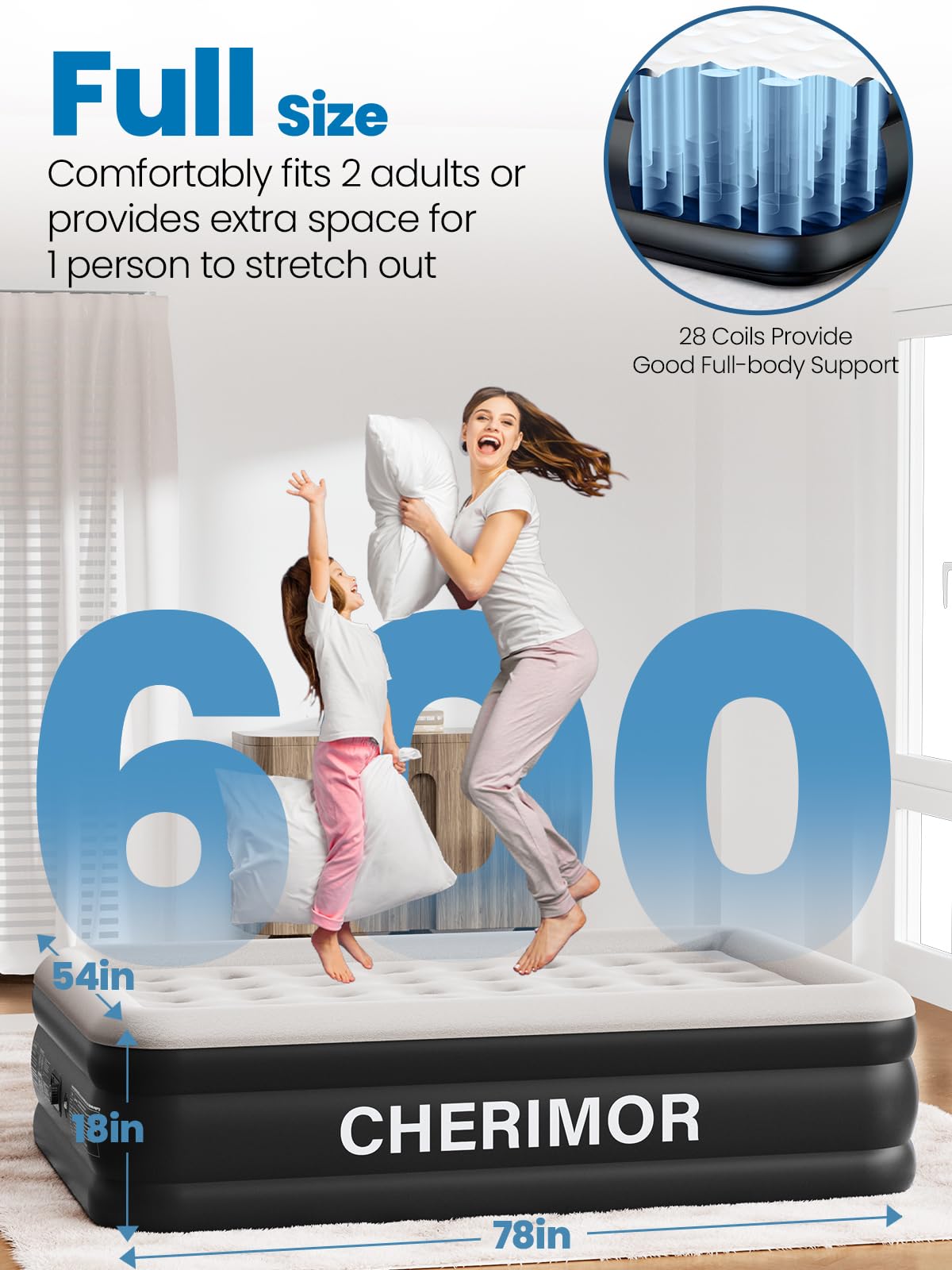 CHERIMOR honeycomb pillar structure provides even support