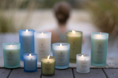 Chesapeake Bay Balance Harmony candle infused with essential oils for a wellness-inspired aroma.