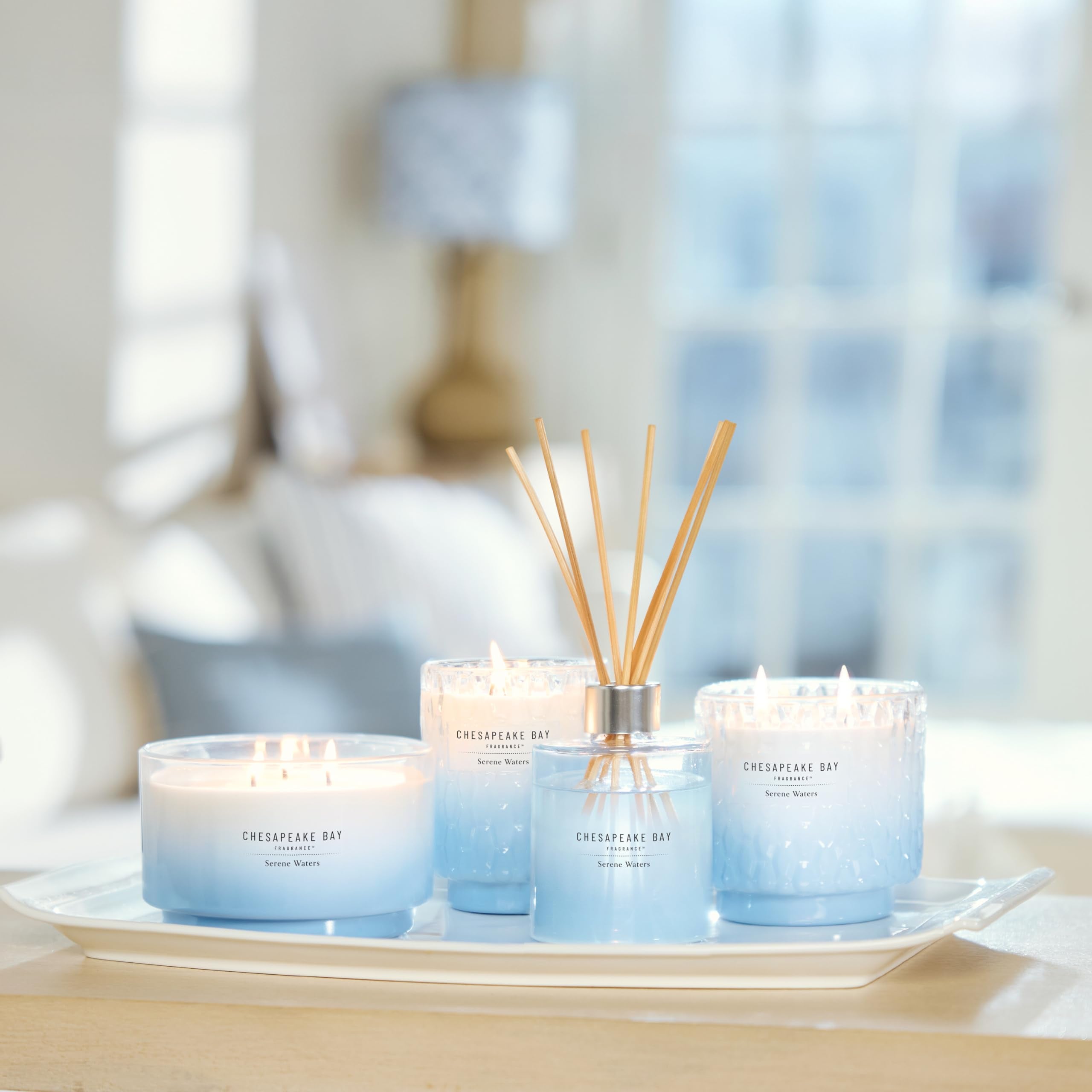 Chesapeake Bay Candle Serene Waters Spindrift Accord evokes bay energy