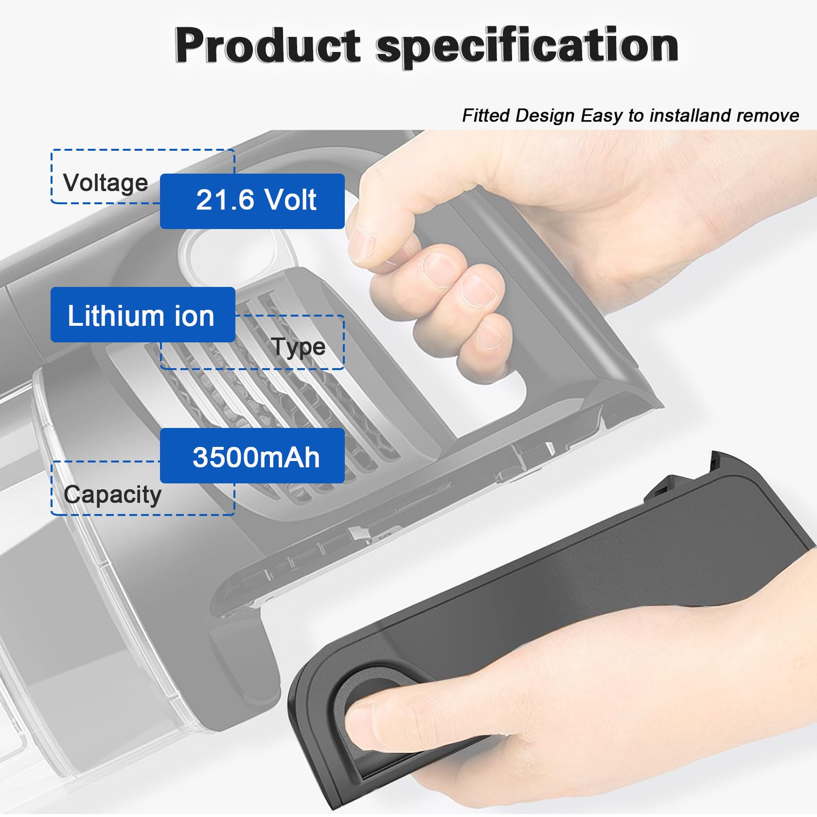 Chgdkjy IZ162H-IZ163H compatibility image highlights reliable cordless cleaning.