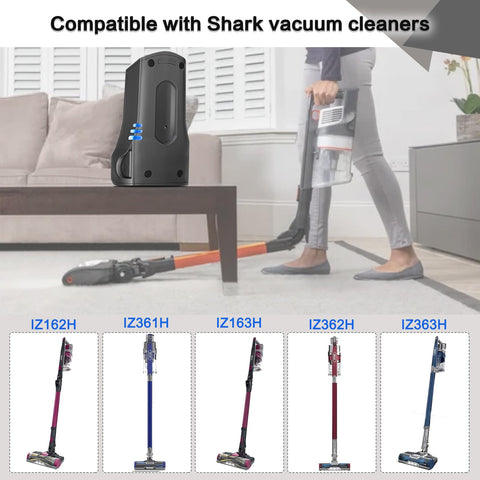 Chgdkjy  iz362h-iz363ht fit showing snug connection for Shark vacuums.