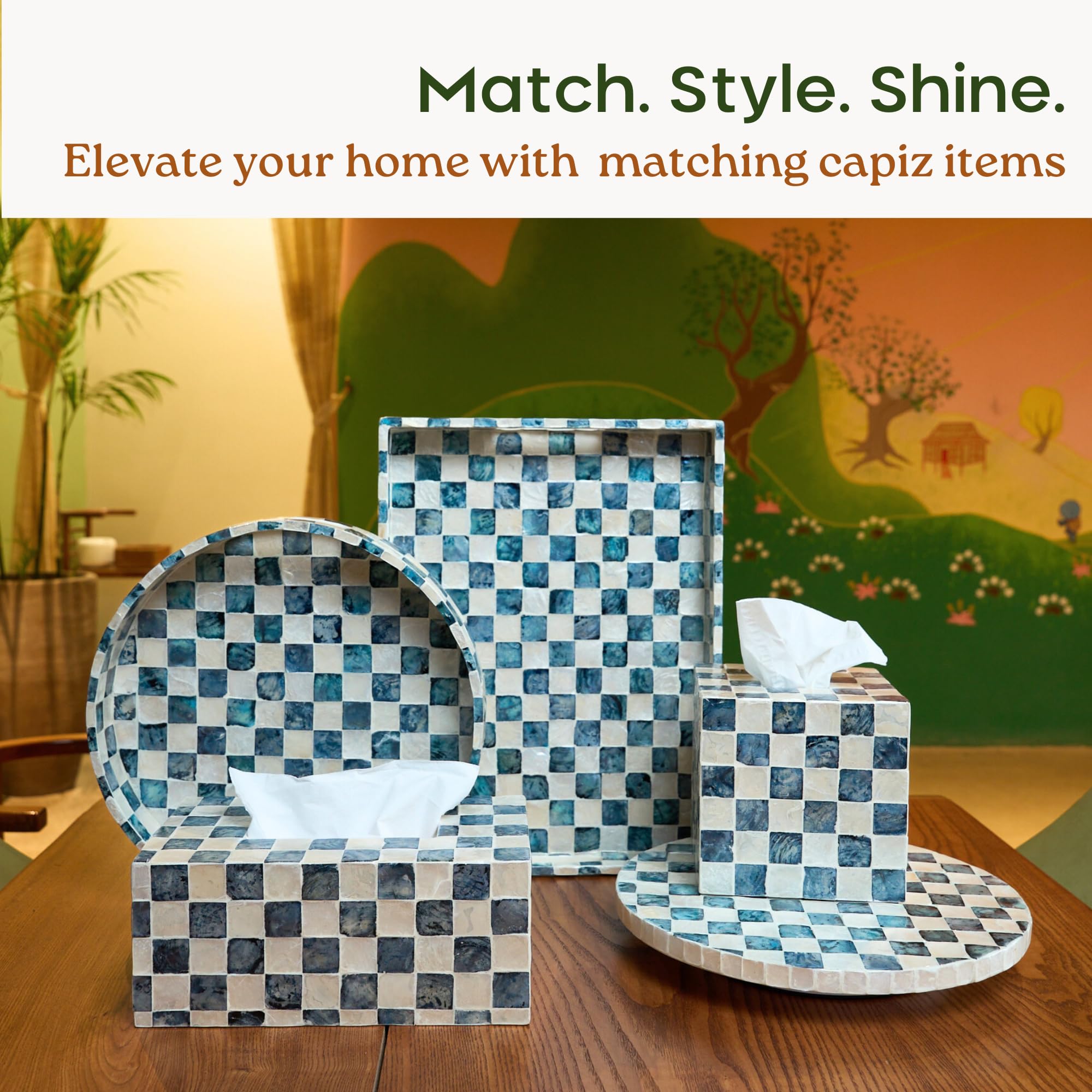 Chi An Home gift-ready tissue box cover for any occasion