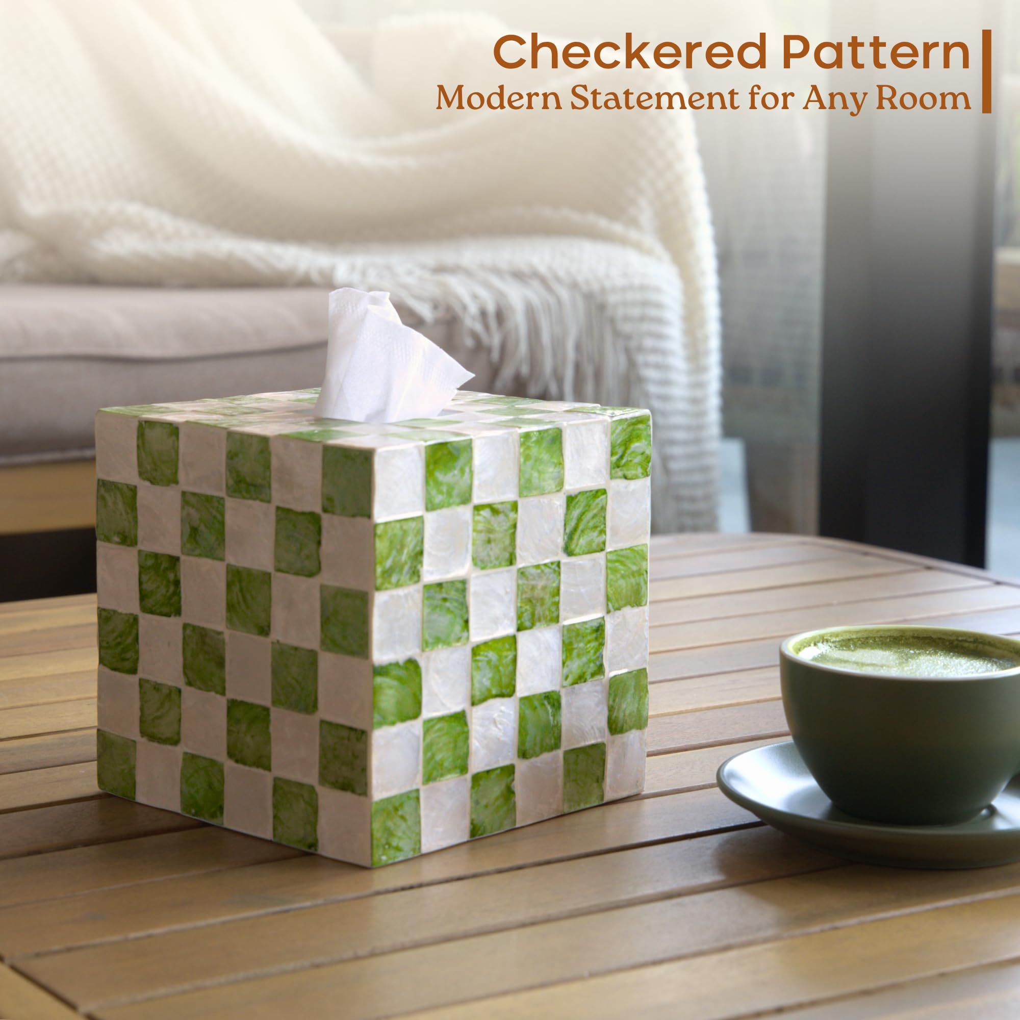 Chi An Home versatile decor piece for tables, bathrooms, or offices.