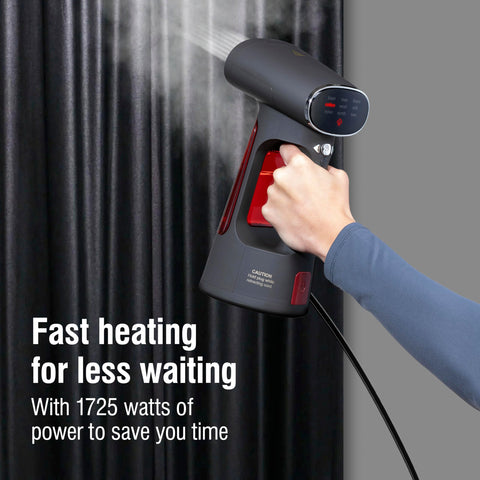CHI Deluxe Digital Steamer vertical-steaming for quick on-hang wrinkle reduction