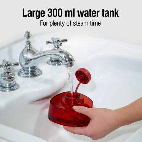 CHI handheld steamer heats up in 30 seconds for quick refresh