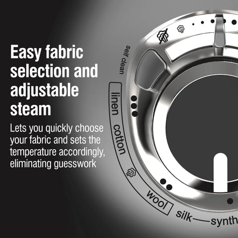 CHI steam iron includes 3-way auto shutoff for safer ironing sessions