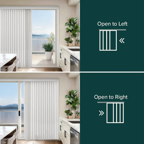 CHICOLOGY reversible stack supports flexible left or right door configurations.